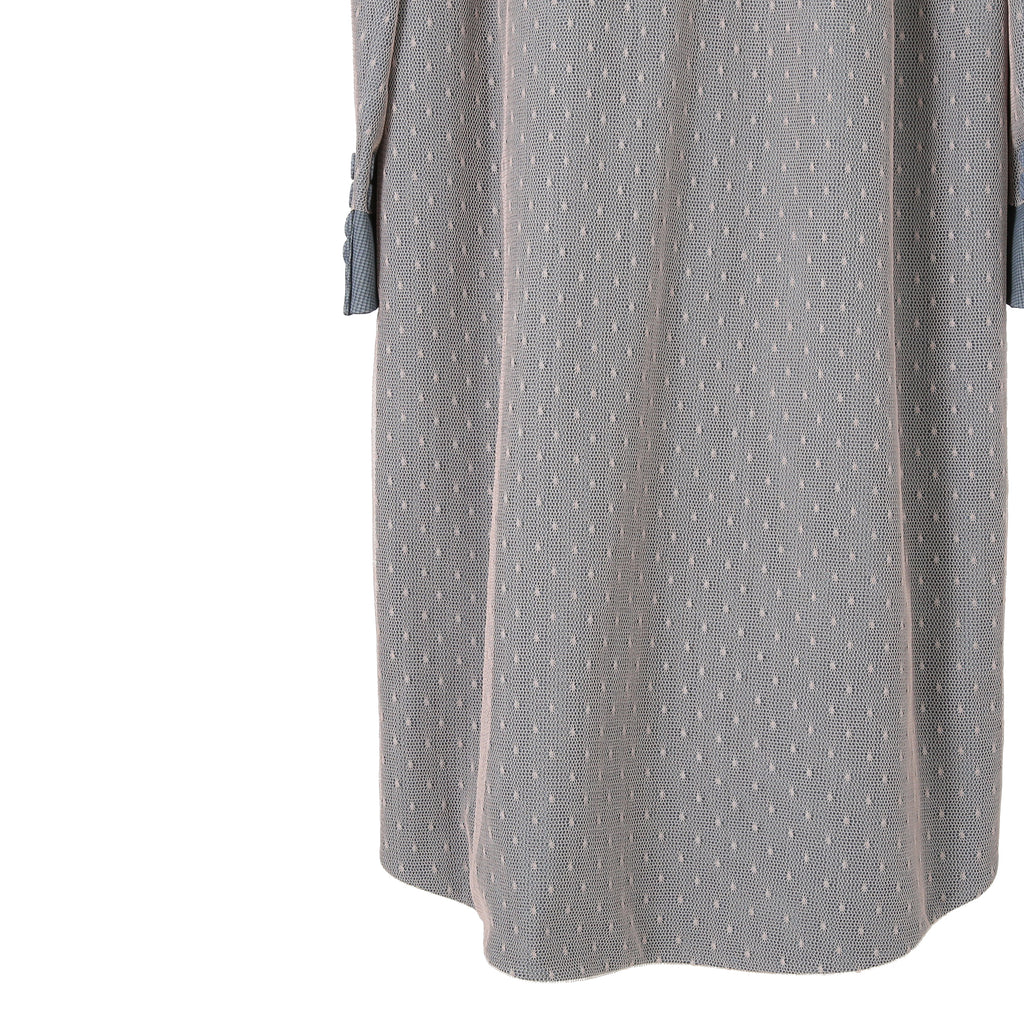 FENDI フェンディ / 美品 23年リゾートコレクション / チュール ロングコート/ FF8954 AM39 / size 40 (PINK x BLUE)