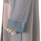 FENDI フェンディ / 美品 23年リゾートコレクション / チュール ロングコート/ FF8954 AM39 / size 40 (PINK x BLUE)