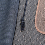 FENDI フェンディ / 美品 23年リゾートコレクション / チュール ロングコート/ FF8954 AM39 / size 40 (PINK x BLUE)