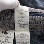 FENDI フェンディ / 美品 23年リゾートコレクション / チュール ロングコート/ FF8954 AM39 / size 40 (PINK x BLUE)