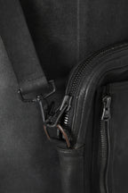 新品 イサムカタヤマバックラッシュ / ジャパンステア製品染め ショルダーポーチ / BLACK