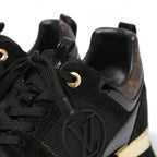 LOUIS VITTON ルイヴィトン / 現行モデル 美品 ランアウェイ スニーカー / 1A3CVW / size 36 (23cm) BLACK シューズ