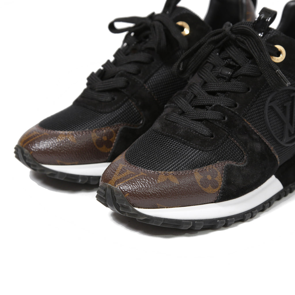 LOUIS VITTON ルイヴィトン / 現行モデル 美品 ランアウェイ スニーカー / 1A3CVW / size 36 (23cm) BLACK シューズ