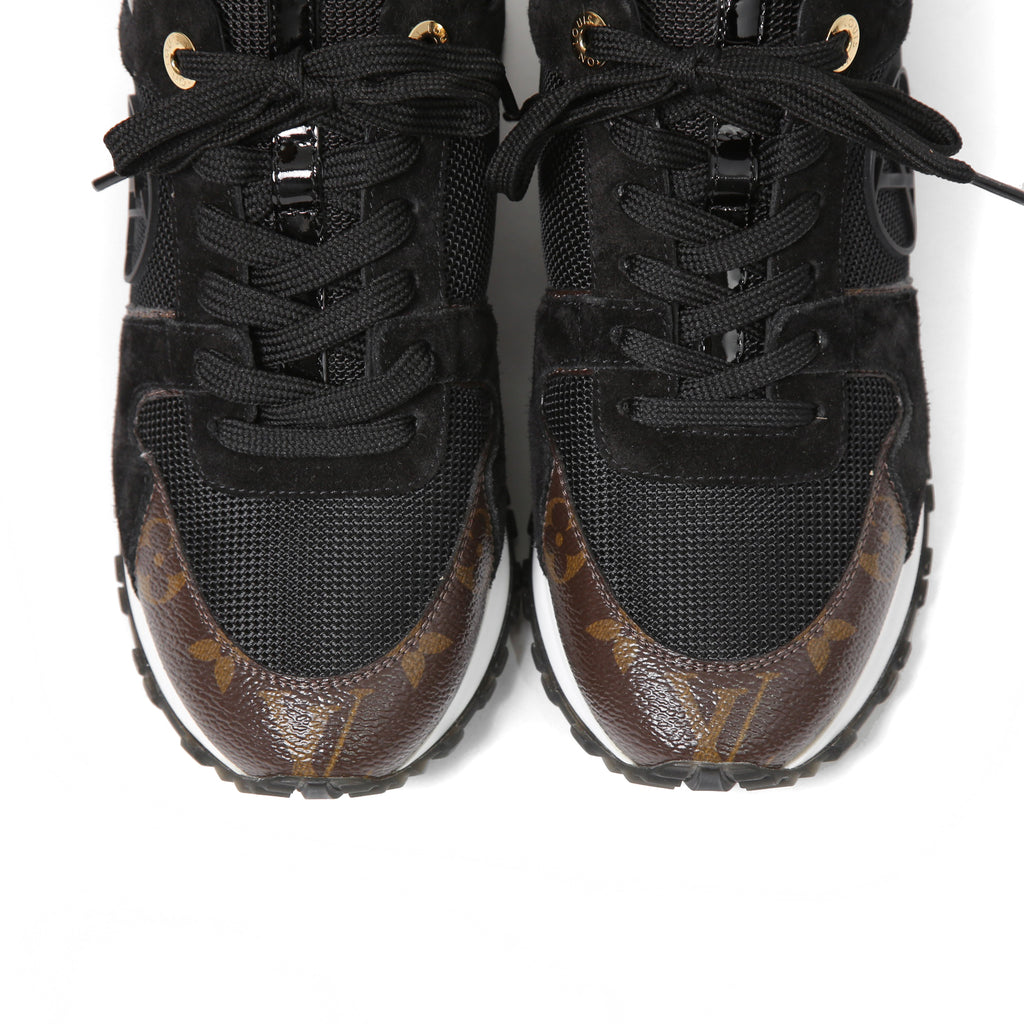 LOUIS VITTON ルイヴィトン / 現行モデル 美品 ランアウェイ スニーカー / 1A3CVW / size 36 (23cm) BLACK シューズ