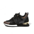 LOUIS VITTON ルイヴィトン / 現行モデル 美品 ランアウェイ スニーカー / 1A3CVW / size 36 (23cm) BLACK シューズ