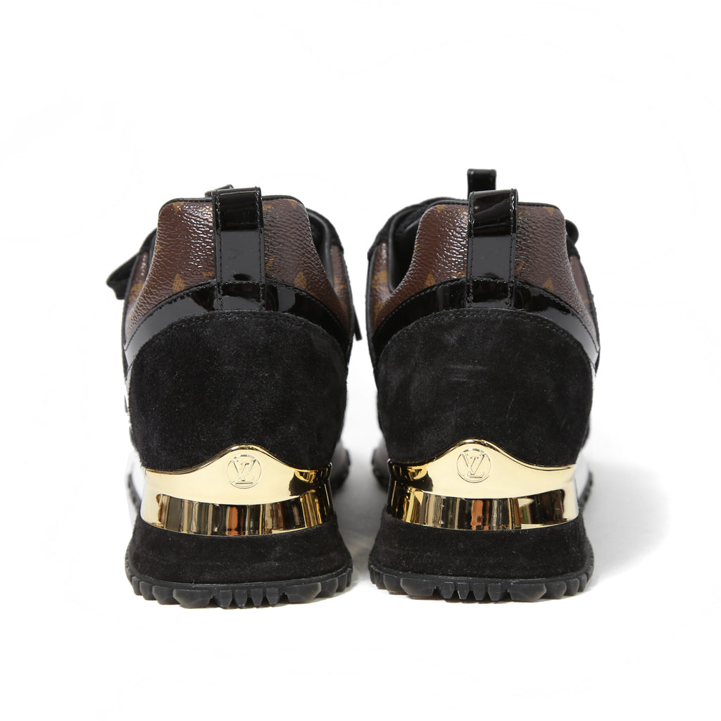 LOUIS VITTON ルイヴィトン / 現行モデル 美品 ランアウェイ スニーカー / 1A3CVW / size 36 (23cm) BLACK シューズ