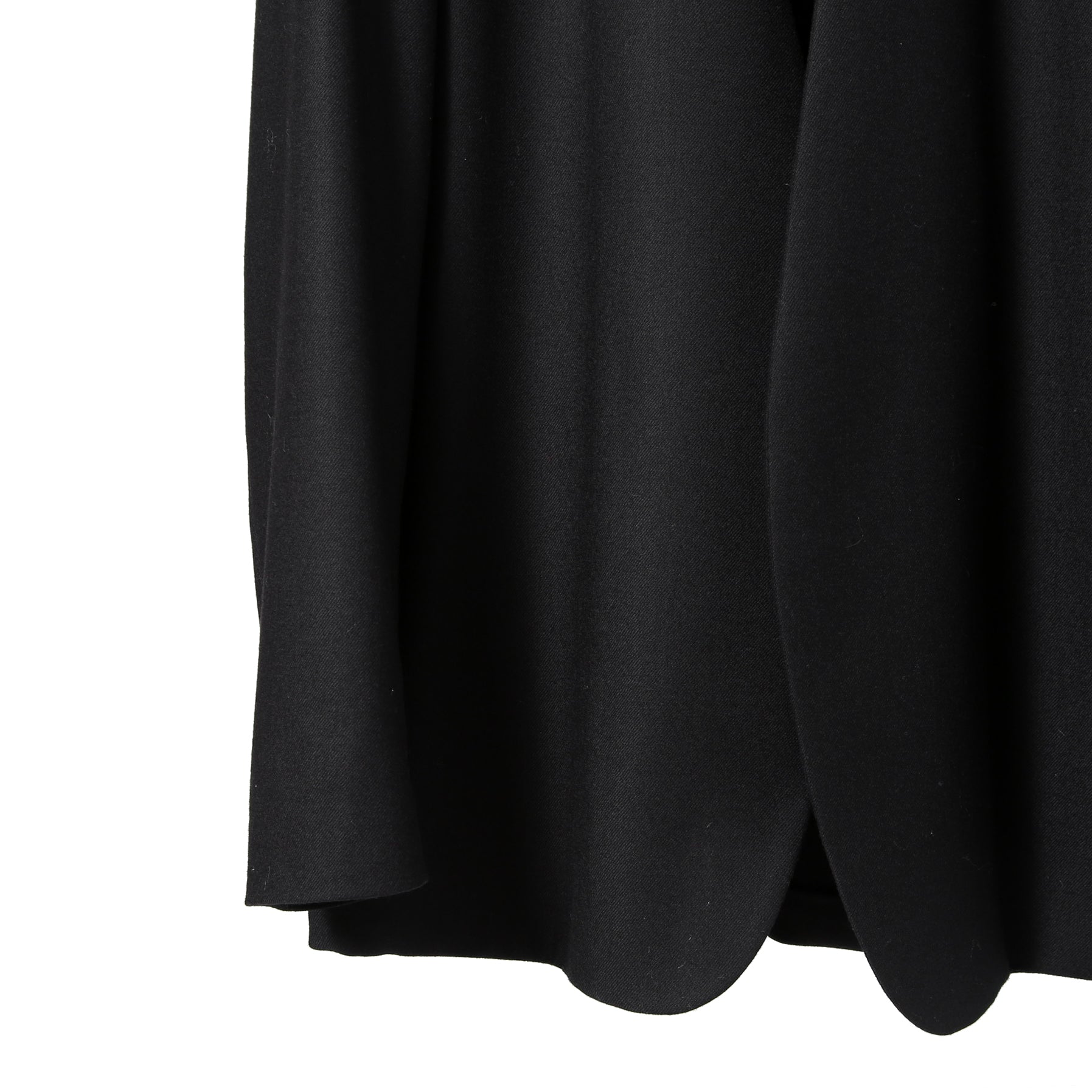 Maison Margiela 10 メゾン マルジェラ / 美品 2022SS ノーカラー ジャケット / ラペルレス / size 46 (BLACK)