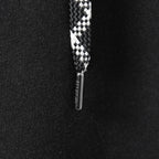 MONCLER モンクレール / 美品 ロゴ ビッグワッペン パーカー ワンピース / size S (BLACK) レディース