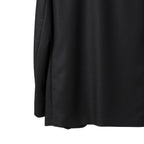 Maison Margiela 10 メゾン マルジェラ / 美品 2022SS ノーカラー ジャケット / ラペルレス / size 46 (BLACK)