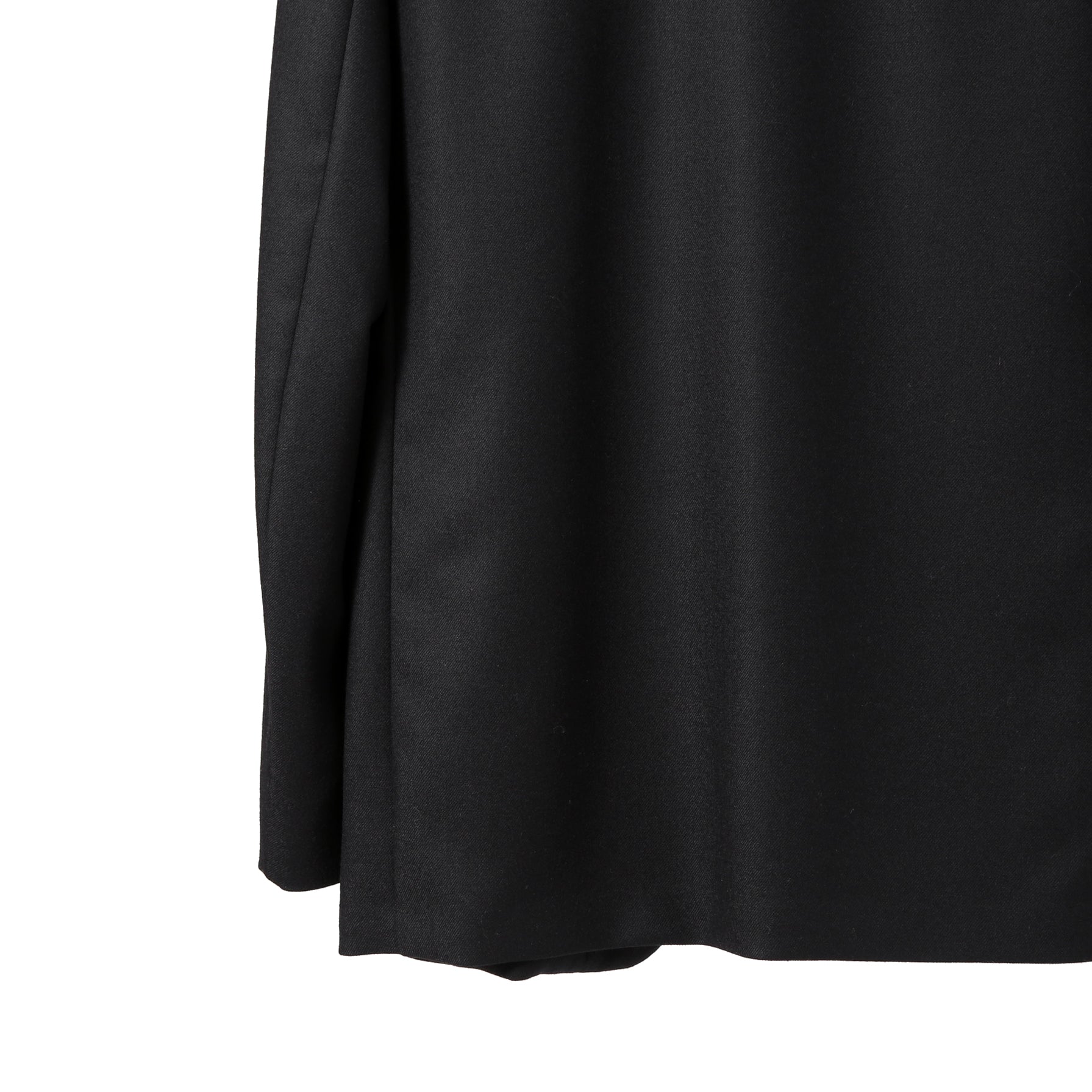 Maison Margiela 10 メゾン マルジェラ / 美品 2022SS ノーカラー ジャケット / ラペルレス / size 46 (BLACK)