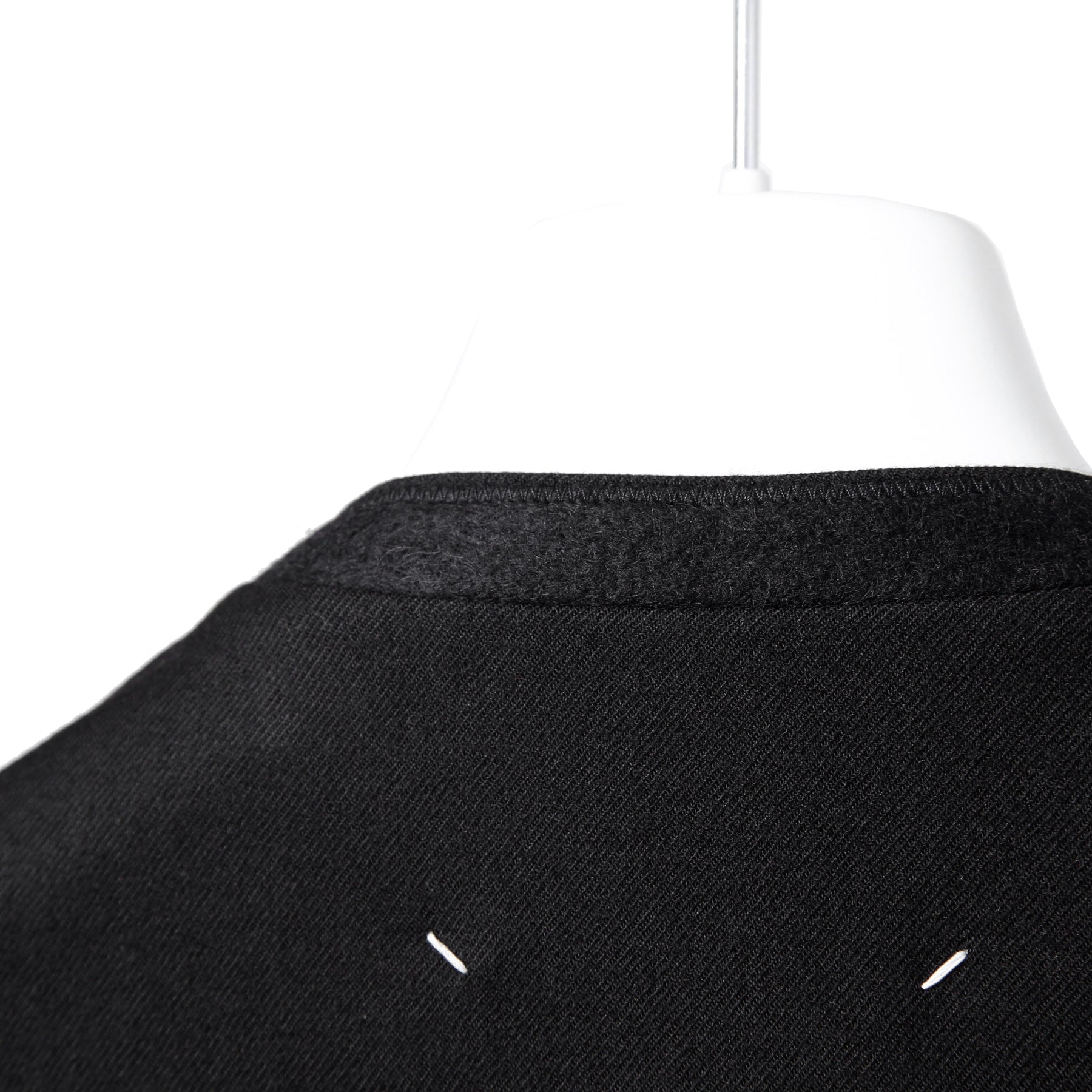 Maison Margiela 10 メゾン マルジェラ / 美品 2022SS ノーカラー ジャケット / ラペルレス / size 46 (BLACK)