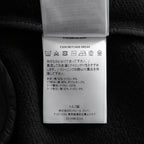 MONCLER モンクレール / 美品 ロゴ ビッグワッペン パーカー ワンピース / size S (BLACK) レディース