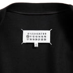 Maison Margiela 10 メゾン マルジェラ / 美品 2022SS ノーカラー ジャケット / ラペルレス / size 46 (BLACK)