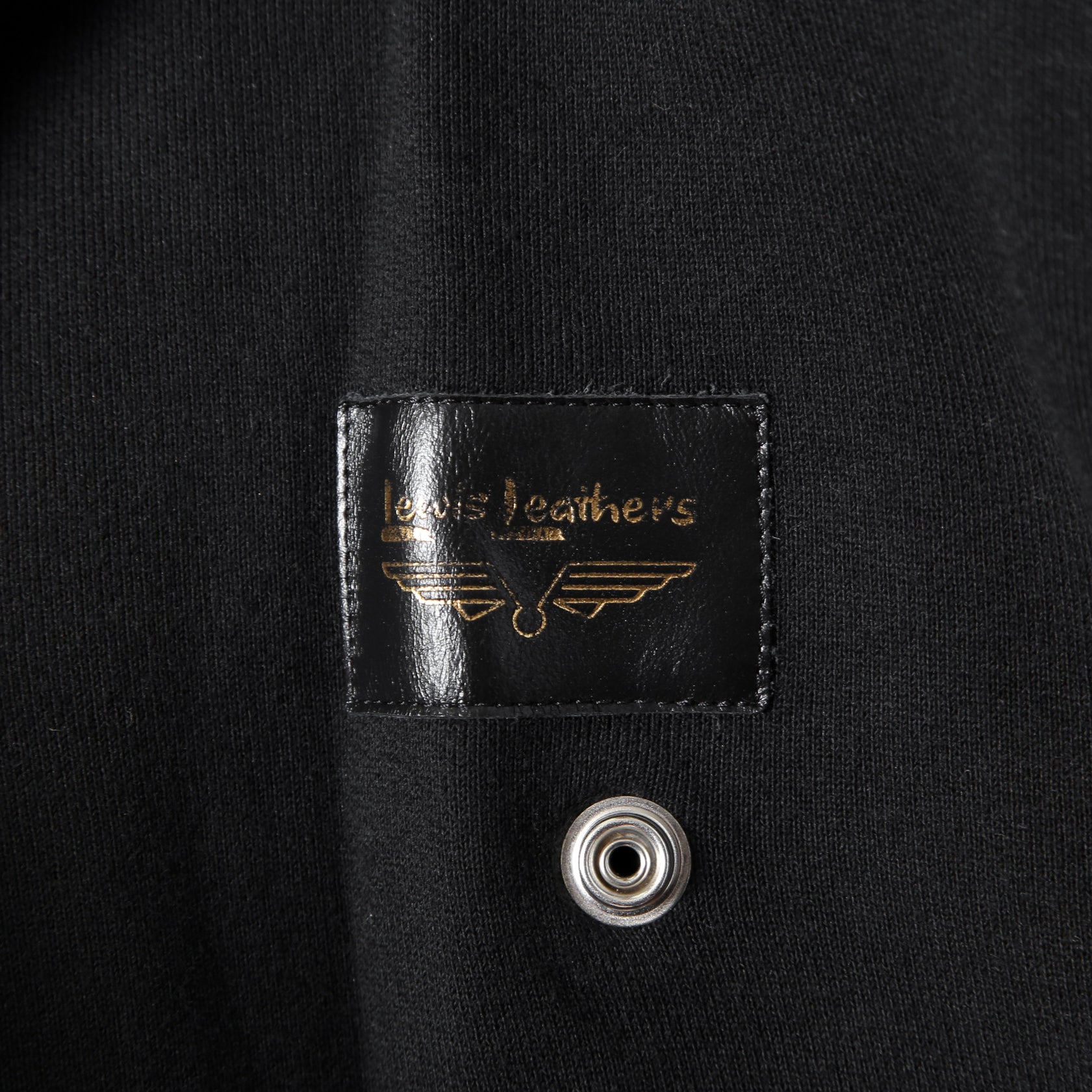 MONCLER モンクレール / FRAGMENT DESIGN フラグメント × ルイスレザー / 21AW 美品 サイクロン ダブル ライダース パーカー / ジャケット / size S (BLACK)