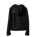 MONCLER モンクレール / FRAGMENT DESIGN フラグメント × ルイスレザー / 21AW 美品 サイクロン ダブル ライダース パーカー / ジャケット / size S (BLACK)
