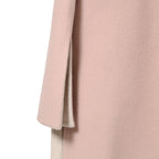 超希少 FENDI フェンディ / 美品 FFロゴ ミンクポケット / カシミア 100% ダブルコート / FF8910 MW18 / size 40  (M) PINK BEIGE