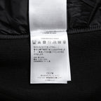 MONCLER モンクレール / FRAGMENT DESIGN フラグメント × ルイスレザー / 21AW 美品 サイクロン ダブル ライダース パーカー / ジャケット / size S (BLACK)