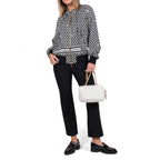 LOUIS VUITTON x YAYOI KUSAMA ルイヴィトン 草間彌生 / 2022AW 美品 ポルカ ドット ボンバージャケット / VCCW02 / size 34 (BLACK)