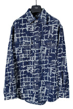 試着のみ FENDI フェンディ / 24SS FF柄 ジャガード織 デニム ジャケット / FW1292AR9N / size 46 (INDIGO) モノグラム